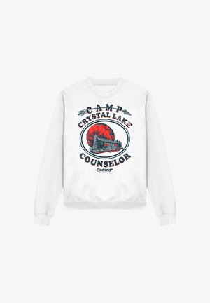 Warner Brothers, FRIDAY THE 13TH CAMP COUNSELOR - Sweatshirt - white