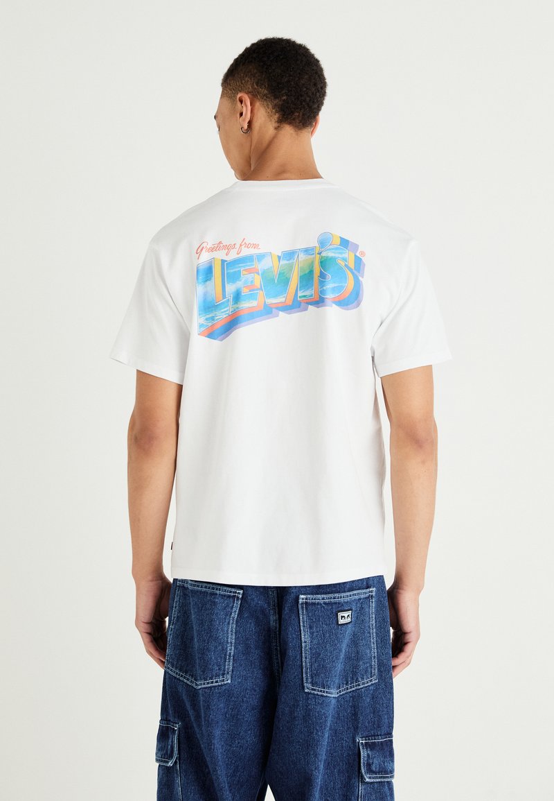 Levi's® VINTAGE FIT GRAPHIC - Nyomott mintás póló - white
