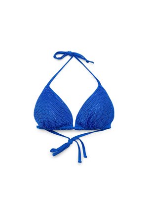 Terranova, REGGISENO BIKINI TRIANGOLO CON STRASS - Bikini pezzo sopra - bluette