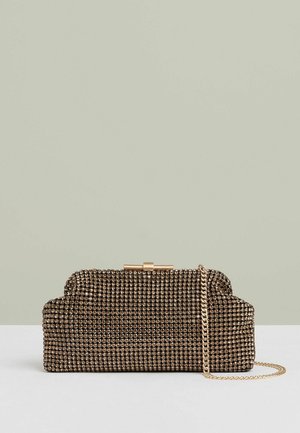 Reiss ADALINE EMBELLISHED - Clutch - gold