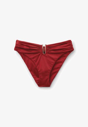 Calzedonia SHINY SATIN - Bikini-Hose - red