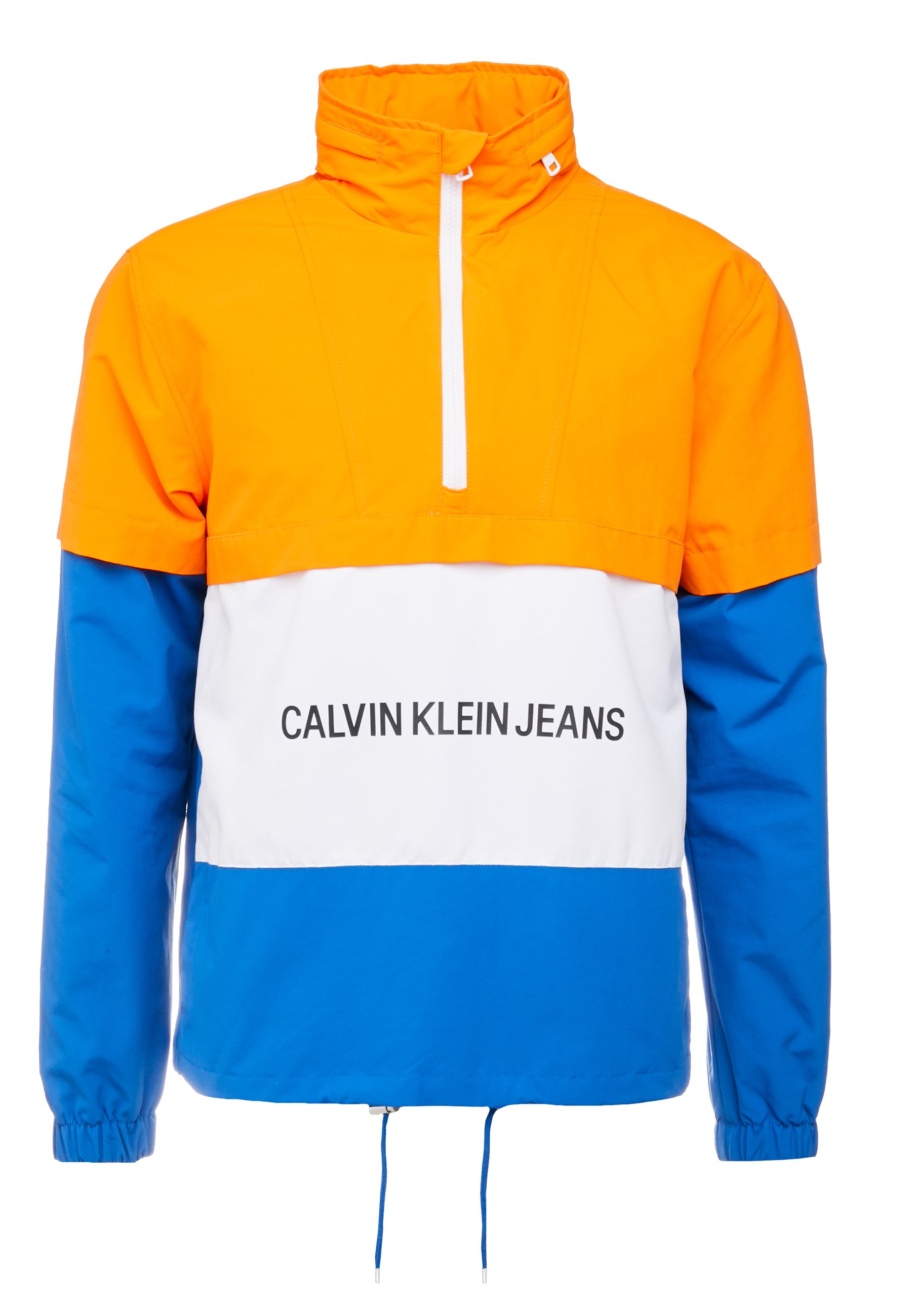 calvin klein windbreaker orange