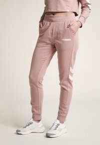 Hummel LEGACY TAPERED  - Träningsbyxor - woodrose
