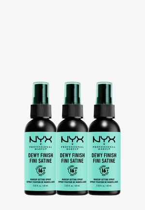 NYX Professional Makeup MAKE UP SETTING SPRAY DEWY FINISH SET - Make-up Set - dewy finish