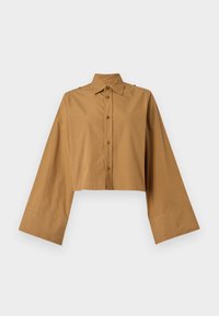 LONG SLEEVED SHIRT - Užsagstoma palaidinė - tobacco