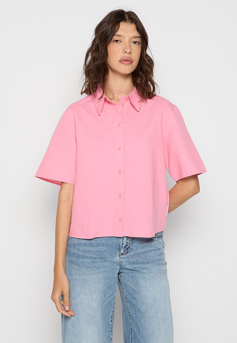 Marc O’Polo DENIM Overhemdblouse donkerroze Marc O’Polo DENIM Overhemdblouse donkerroze