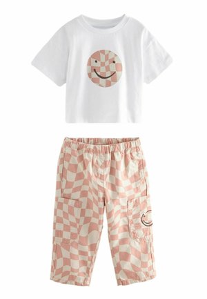 SET REGULAR FIT - Cargobukser - pink