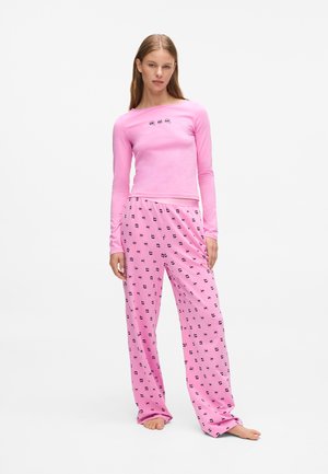 IKON LONG SET - Pyjama set - begonia pink
