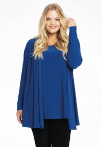 YOEK LONG SLEEVES - Strickjacke - indigo