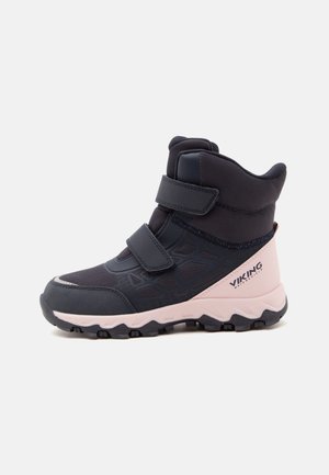 Viking, TRACK WP - Зимни ботуши - light pink/navy