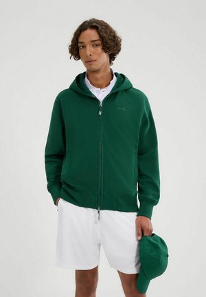 TAURASI HOODY - Zip-up sweatshirt - dark green