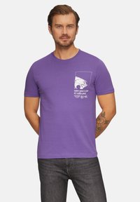 s.Oliver MIT PRINT - T-shirt print - lila
