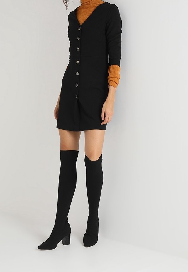 Dorothy Perkins Shift dress - black - (Pre-owned) - Zalando.ie