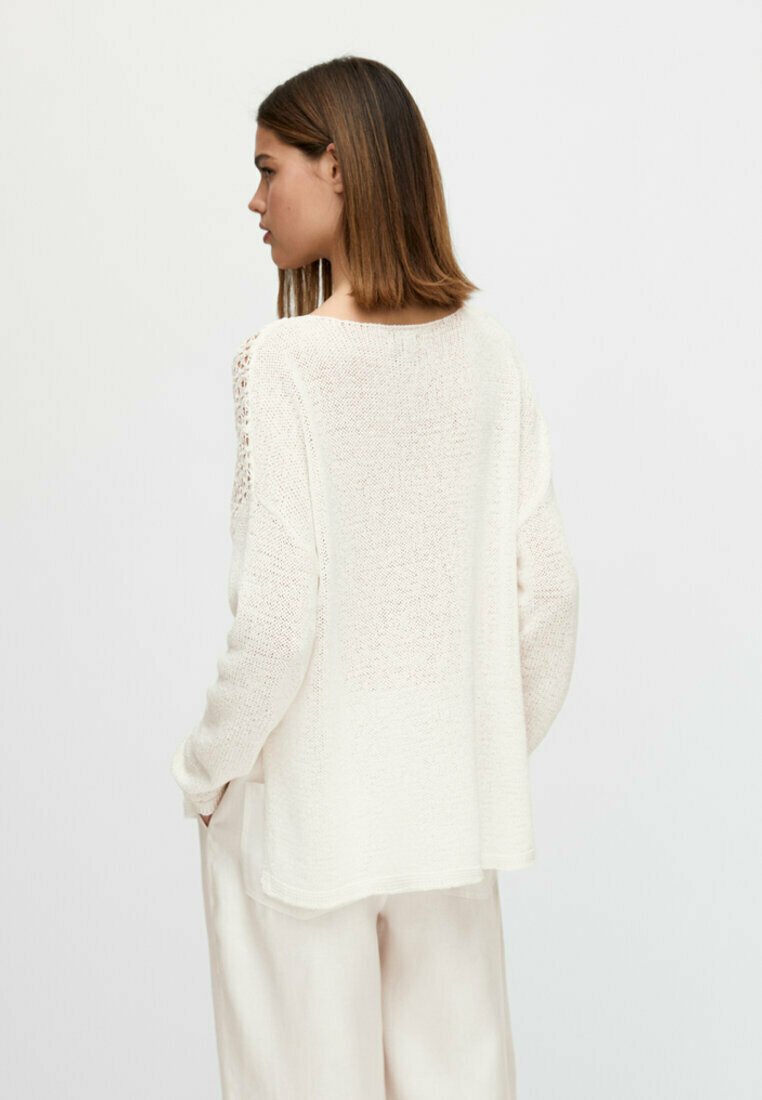 Damen Strickjacken | Massimo Dutti Strickpullover beige - TU73567 Damen Strickjacken | Massimo Dutti Strickpullover beige - TU73567