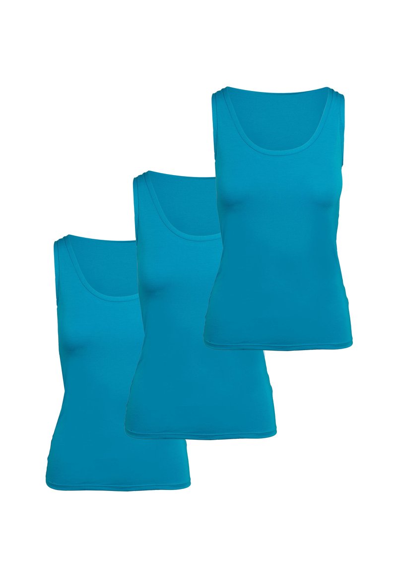 Ciocca 3 PACK COOL - Maglietta intima - cyan