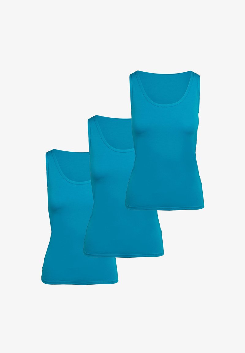 Ciocca 3 PACK COOL - Maglietta intima - cyan