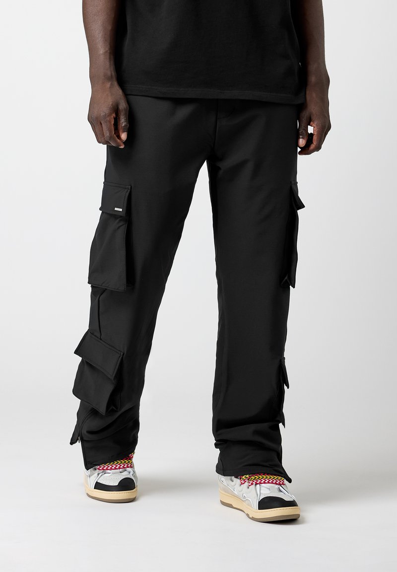 EIGHTYFIVE 4 POCKET PANTS Pantalon cargo black/noir ZALANDO.FR
