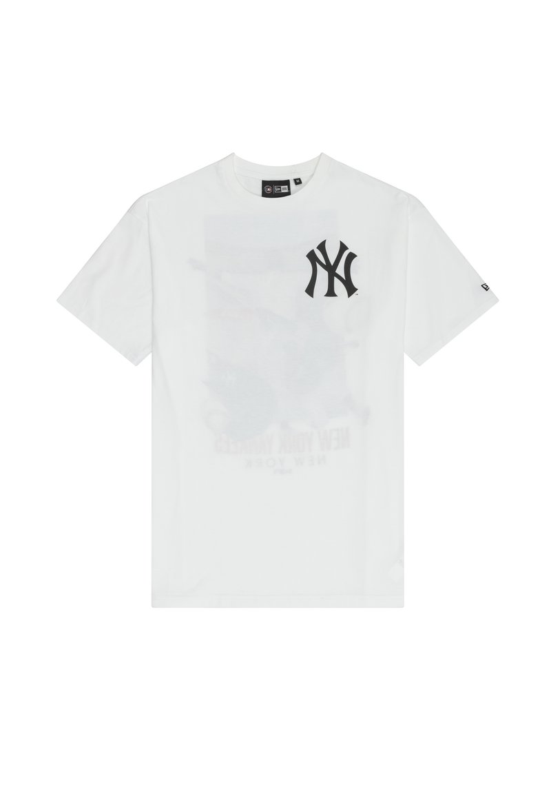 new era T-shirt print wit new era T-shirt print wit
