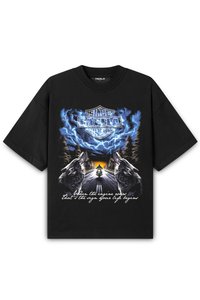 HIGHWAY UNISEX - T-shirt imprimé - black