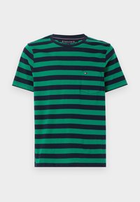 ESSENTIAL SOLID POCKET TEE - Osnovna majica kratkih rukava - nouveau green/desert sky