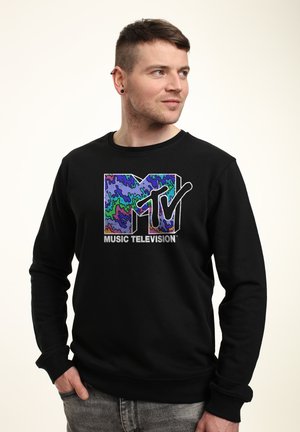 Henry Tiger MTV RIPPLE LOGO - Sweatshirt - black