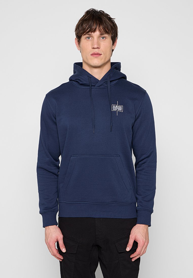 G-Star Hoodie donkerblauw denim