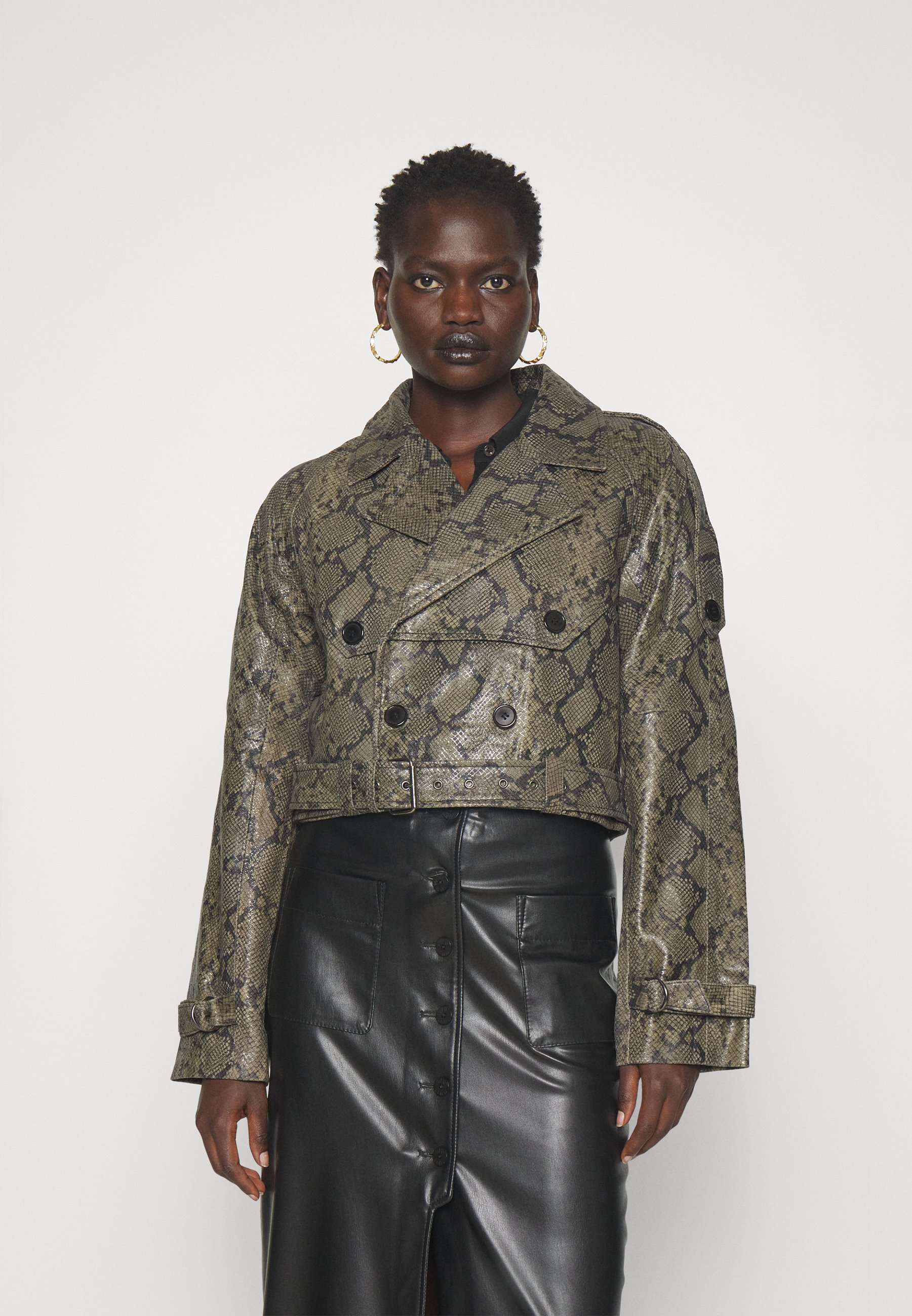 Veste Greyson Femme Gris Séquoia, Coupe Athlétique, Nylon Doux Et Stretch Avec Poches Zippées