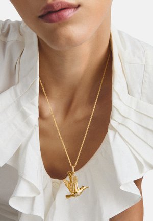 THOMAS SABO, ANHÄNGER EISVOGEL MIT ZIRKONIA - Anhänger - gold-coloured