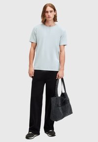 AllSaints BODEGA SS CREW - T-shirt basic - light blue