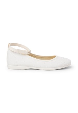 PULSERA PLUMETI - Ankle strap ballet pumps - beige
