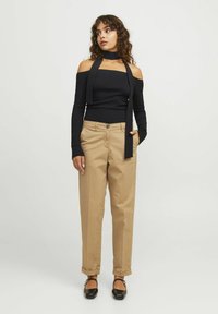 JJXX JXFEO - Maglietta a manica lunga - black