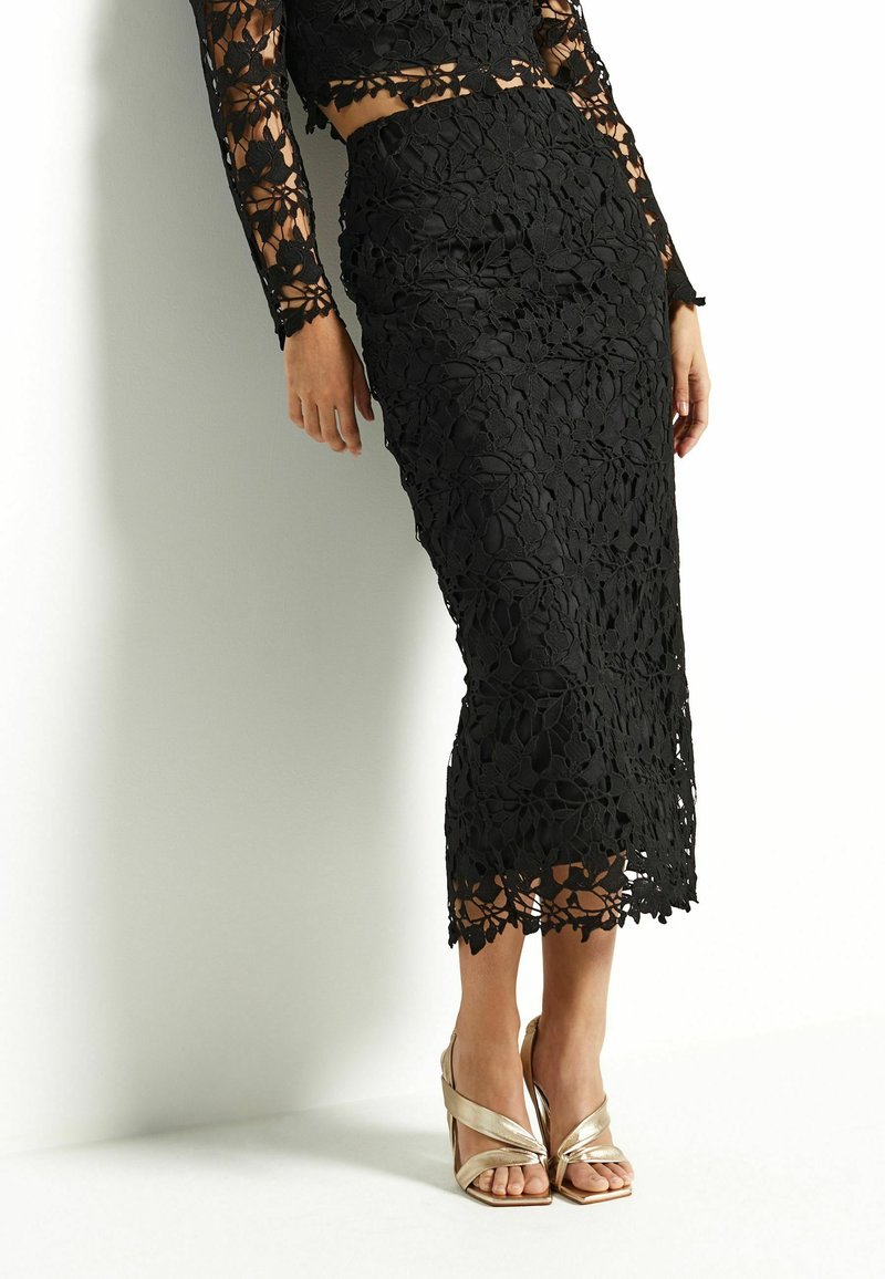 Midi Rock Fifth Avenue Lace Skirt