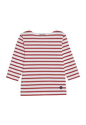 BEG MEIL MARINIÈRE - T-shirt à manches longues - blanc/braise