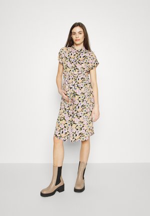 Pieces Maternity PCNYA SHIRT DRESS - Skjortekjole - multicoloured