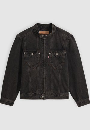 Levi's®, TWISTED MOTO JACKET - Denimová bunda - midnight