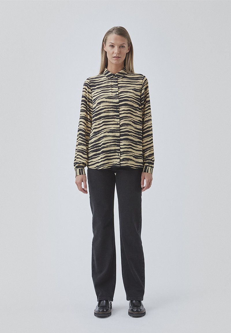 Modstrm BECKYMDPRINT SHIRT - Camisa - moonstone tiger/beige - Zalando.es