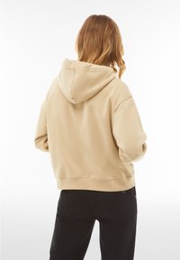 Freddy COMFORT FIT CON CAPPUCCIO E GRAFICA PEANUTS. - Felpa con cappuccio - safari