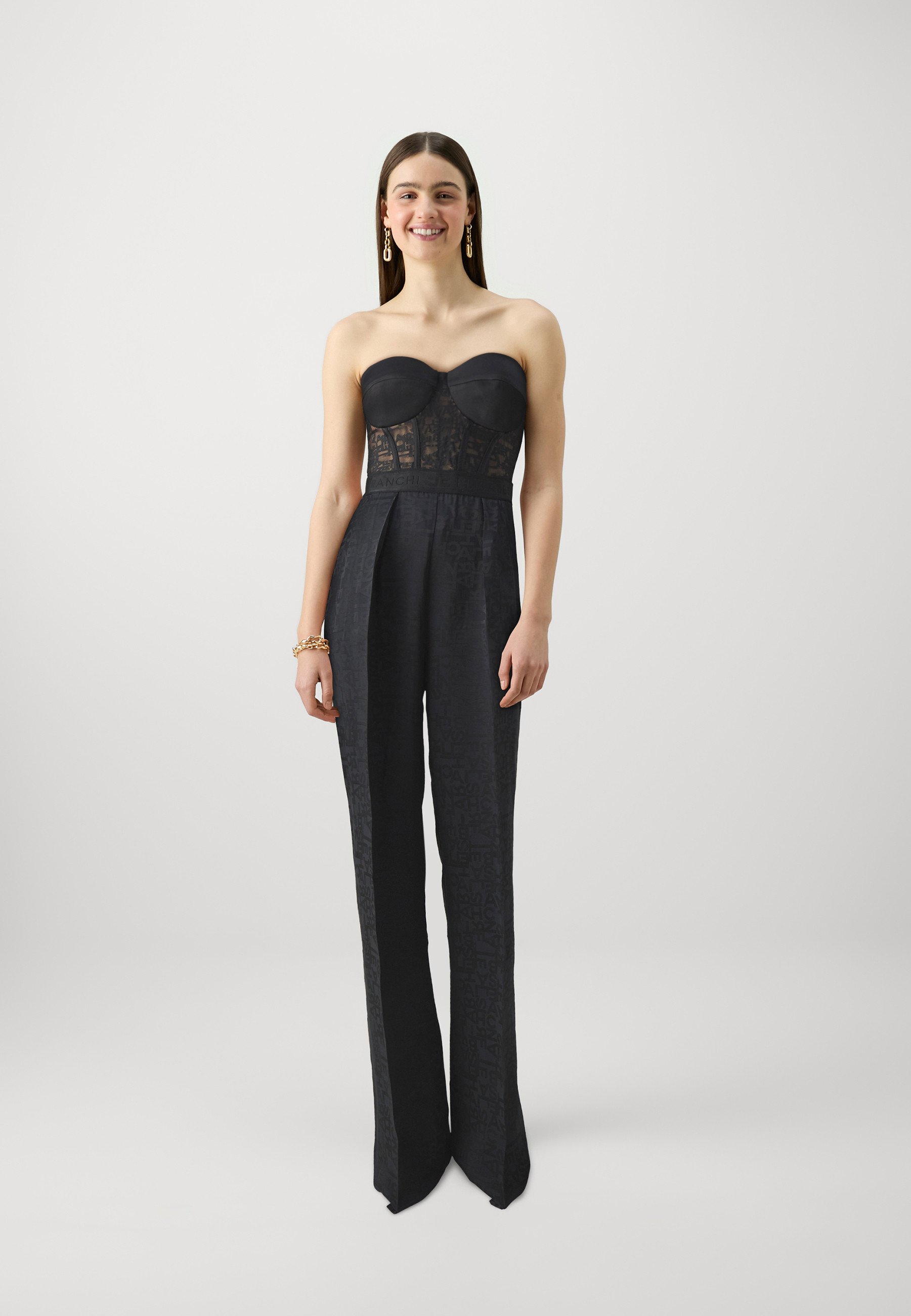 Elisabetta Franchi WOMENS JUMPSUIT - Tuta jumpsuit - nero