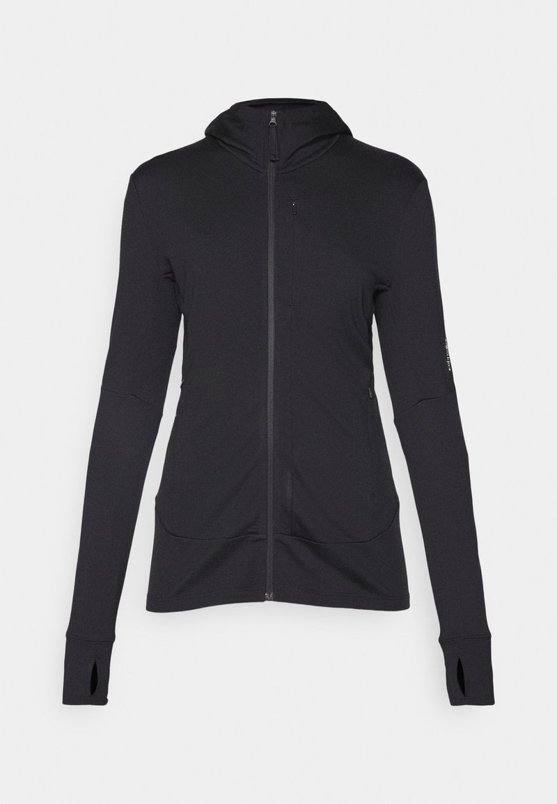 Icebreaker Sweater met rits zwart