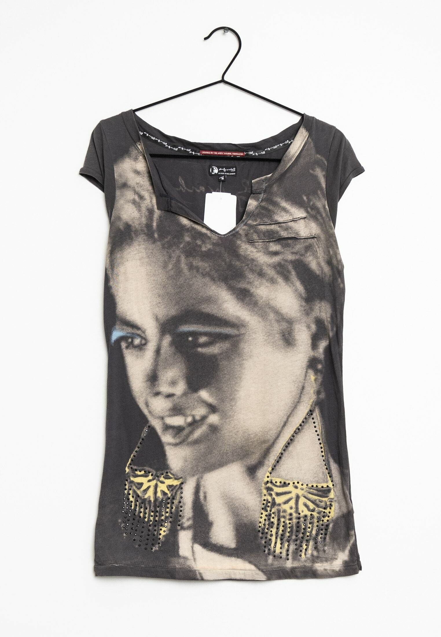 Andy Warhol Pepe Jeans Camiseta grey/gris - (Segunda mano) - Zalando.es