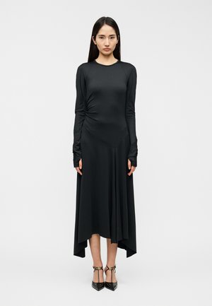 LONG SLEEVE DRESS - Robe en jersey - black
