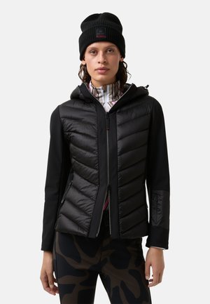 Gewatteerde jas - schwarz