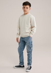 WE Fashion BLUE RIDGE - Mikina - beige