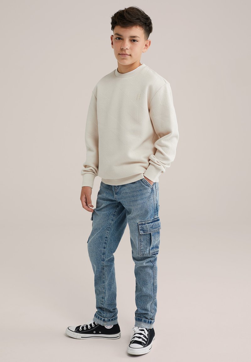 WE Fashion BLUE RIDGE - Mikina - beige