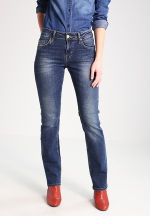 Jeans straight leg - stone blue denim