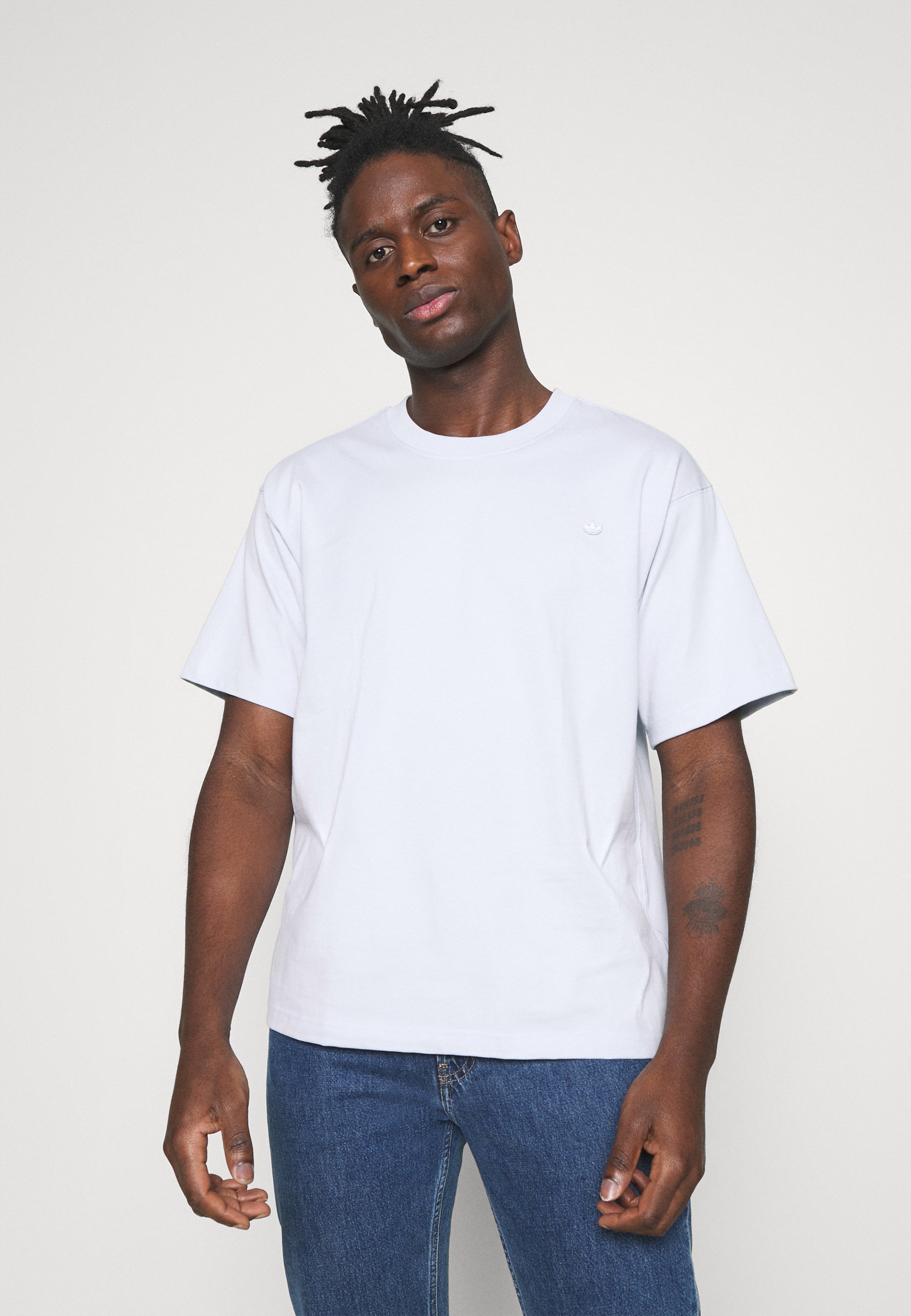 T-shirts adidas Premium Tee Halo Blue