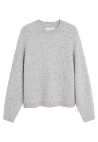Mango Maglione - mottled light grey