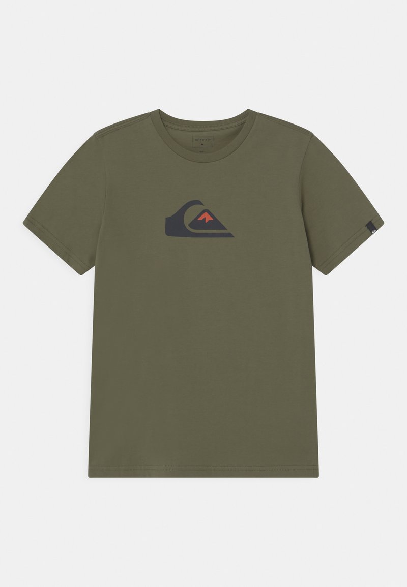 Quiksilver COMP LOGO TEE - T-shirt estampada - four leaf clover