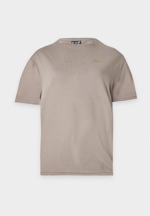 EA7 Emporio Armani, TRAIN CORE LADY RELAX TEE  - Обикновена тениска - cinder