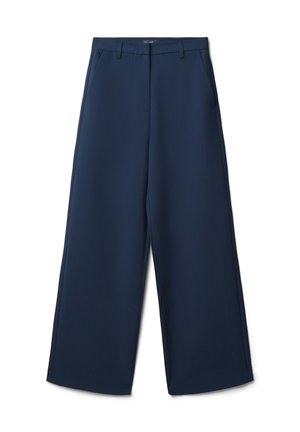PALAZZO - Pantalon classique - blu notte